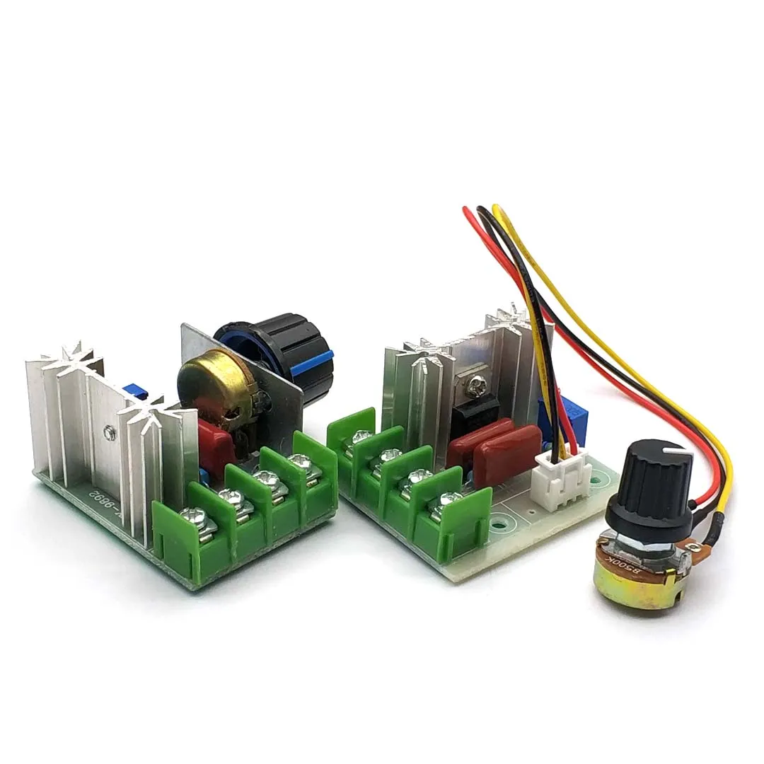 Ac 220v 2000w scr regulador de tensão escurecimento dimmers termostato do controlador de velocidade