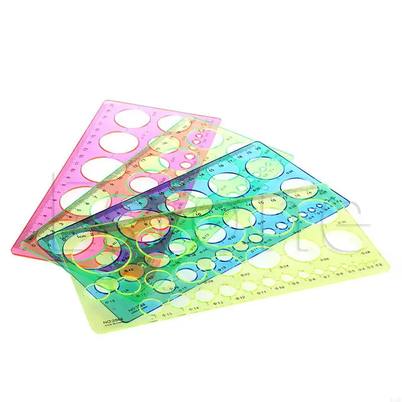 

R53F Quilling Ruler Template Tool Circle Size Paper Quilled Creat Tool