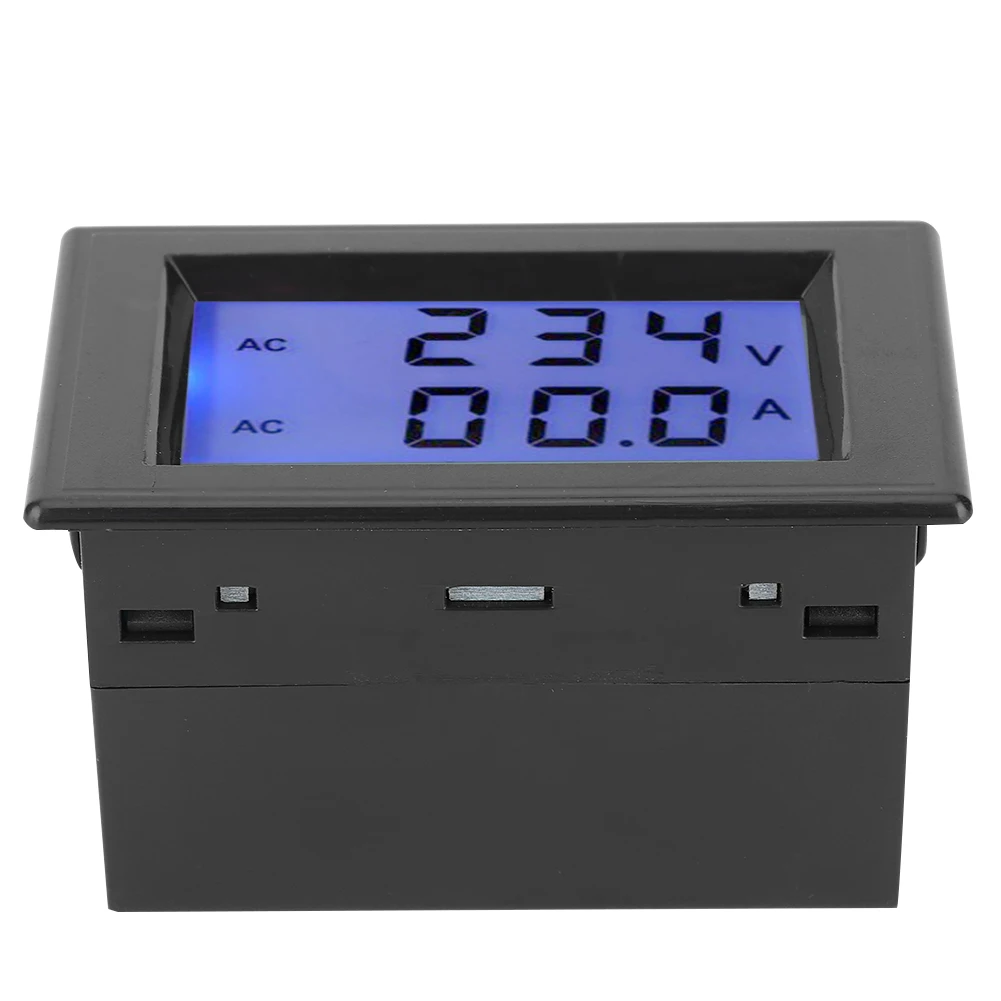 D85-2042A AC Digital Voltmeter Ammeter LCD Dual Display Voltage Current Meter 80-300V 200-450V 0.1-100A with CT