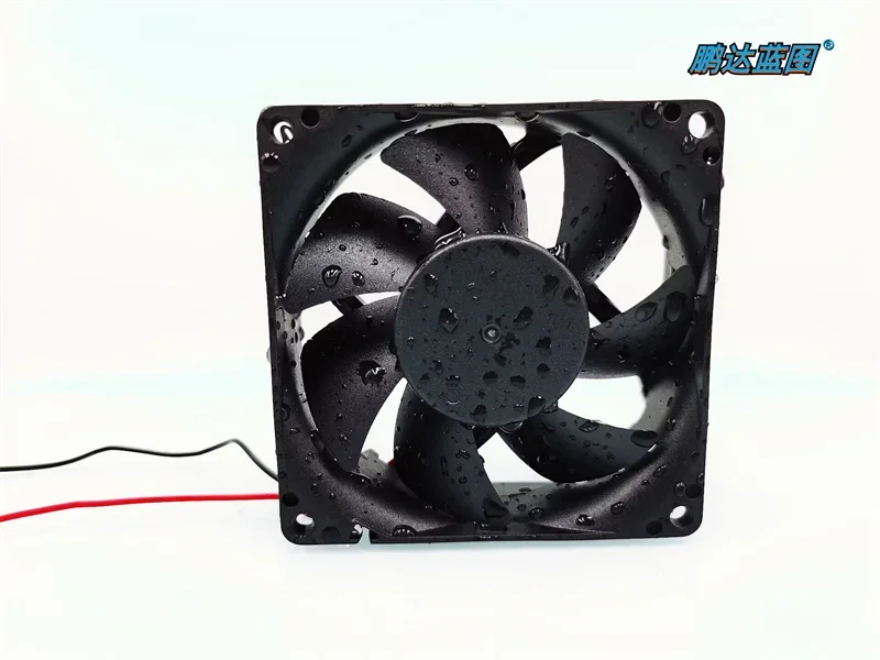 New HXH HDB0812EA double ball bearing 8025 waterproof 12V high rotation 8CM chassis cooling fan80*80*25MM