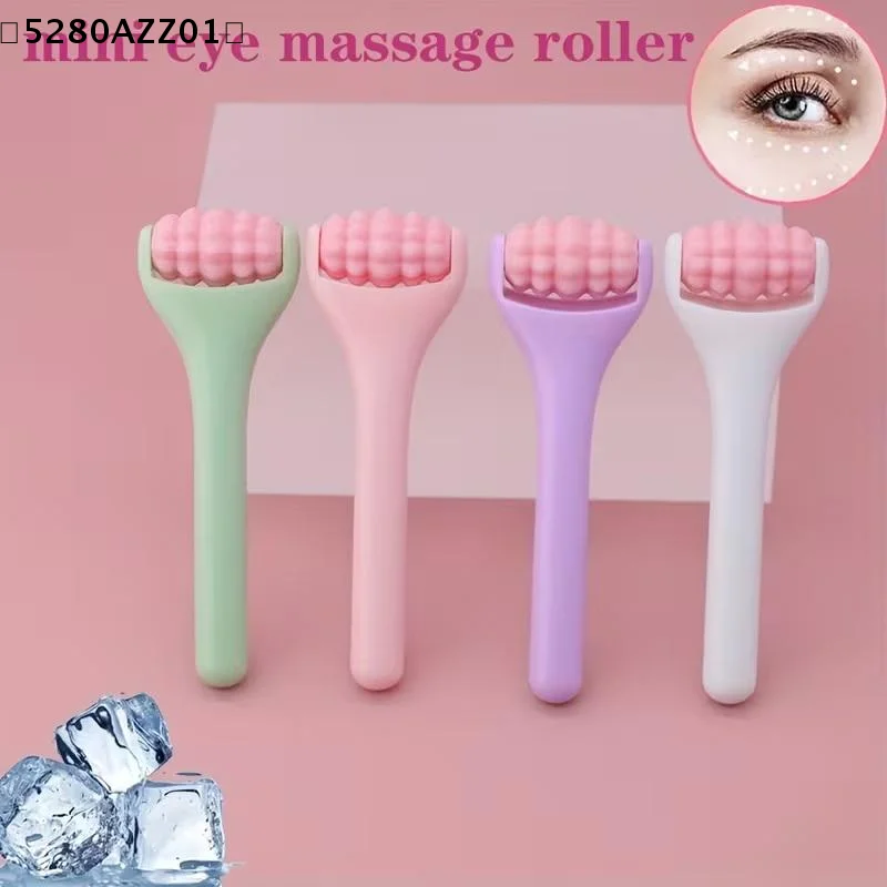 Mini Handheld Roller Massager Facial Eye Relaxation Skin Care Beauty Bar Facial Roller For Puffiness Eye Bags Eye Muscle Ache