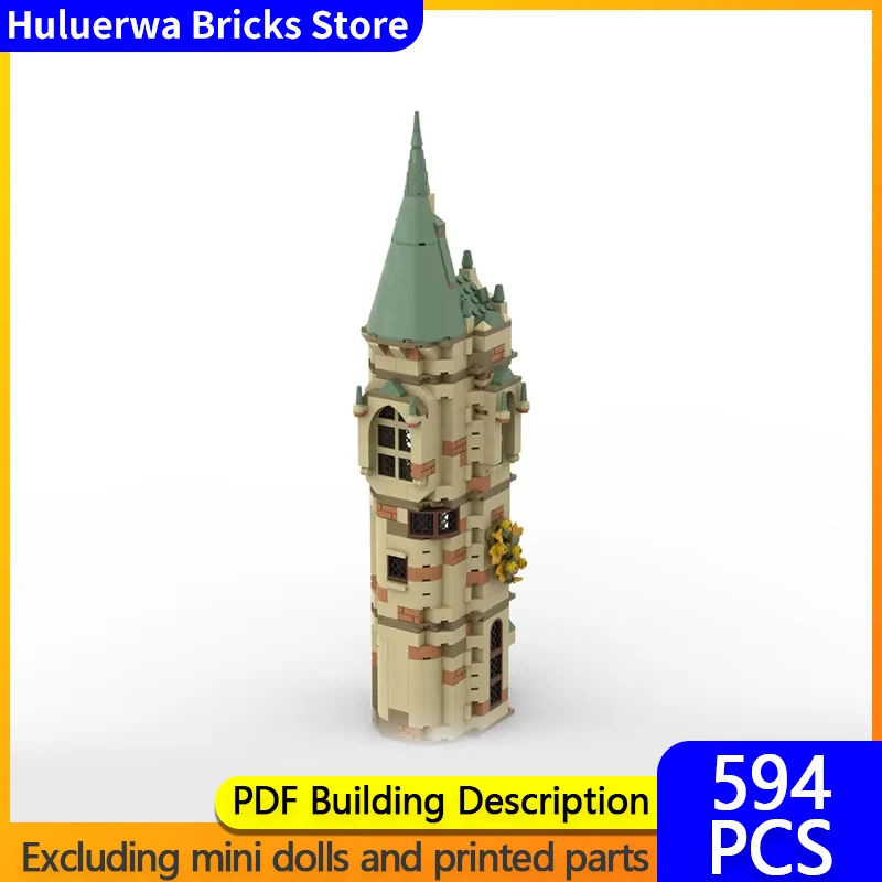 Magical Movie Model MOC Building Bricks Fortress Of Magical Academy Modular Technology Gifts Holiday Assemble Children Toys Suit