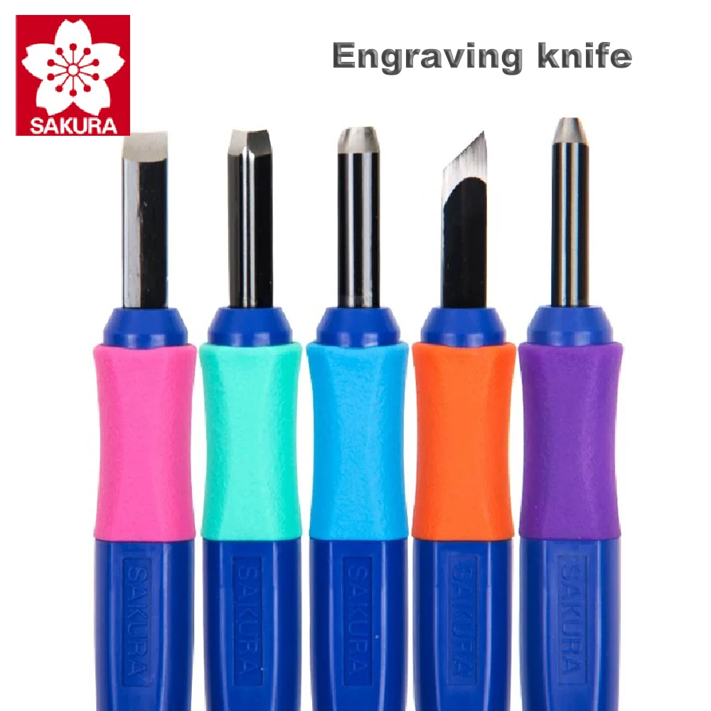 japan-imported-sakura-wood-carving-knife-set-5pcs-hand-carving-blades-woodcut-printmaking-engraving-craft-tools