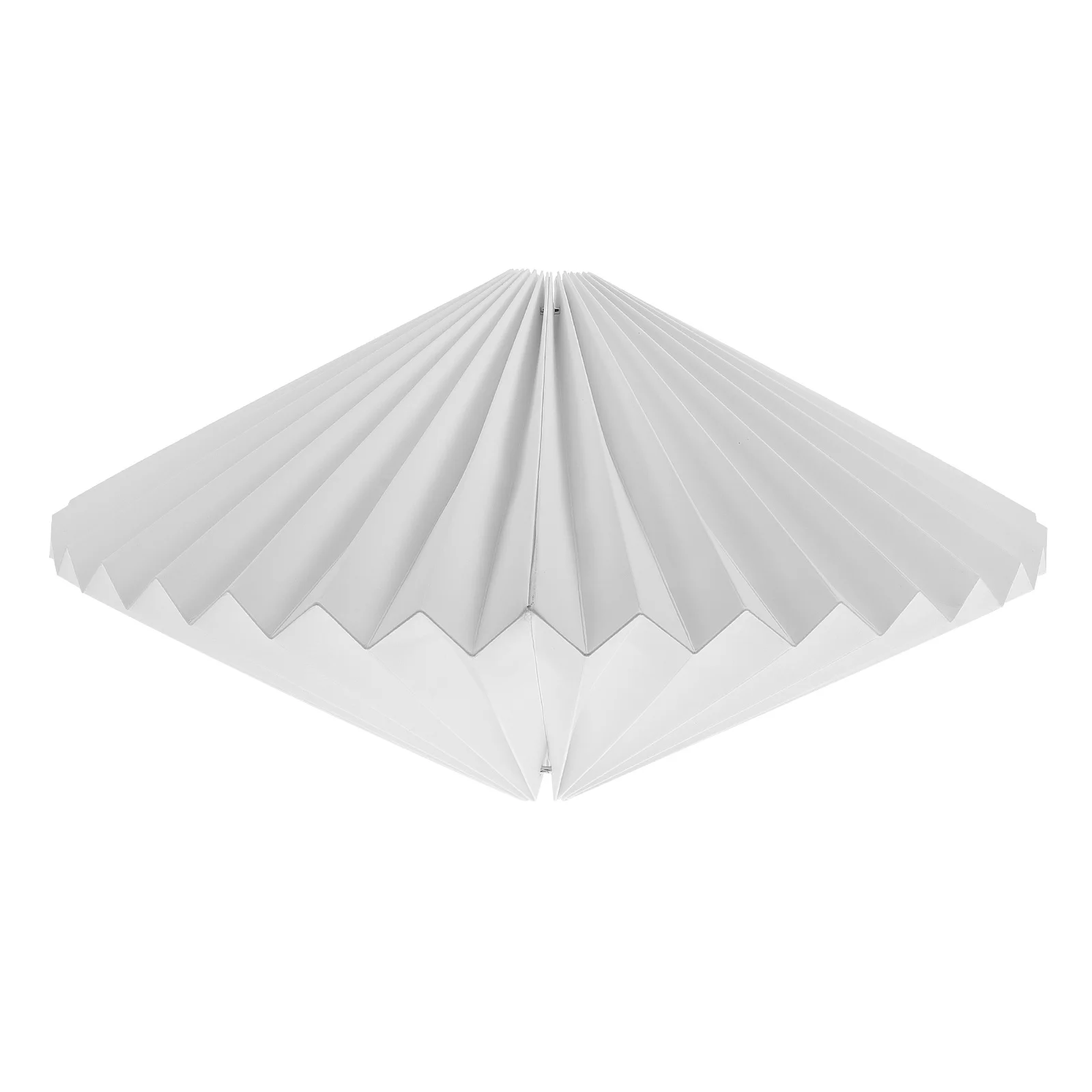 

1pc Minimalist Folding Origami Lampshade Modern Hanging Light Cover For Home Decor Paper Lantern Shade Durable Design