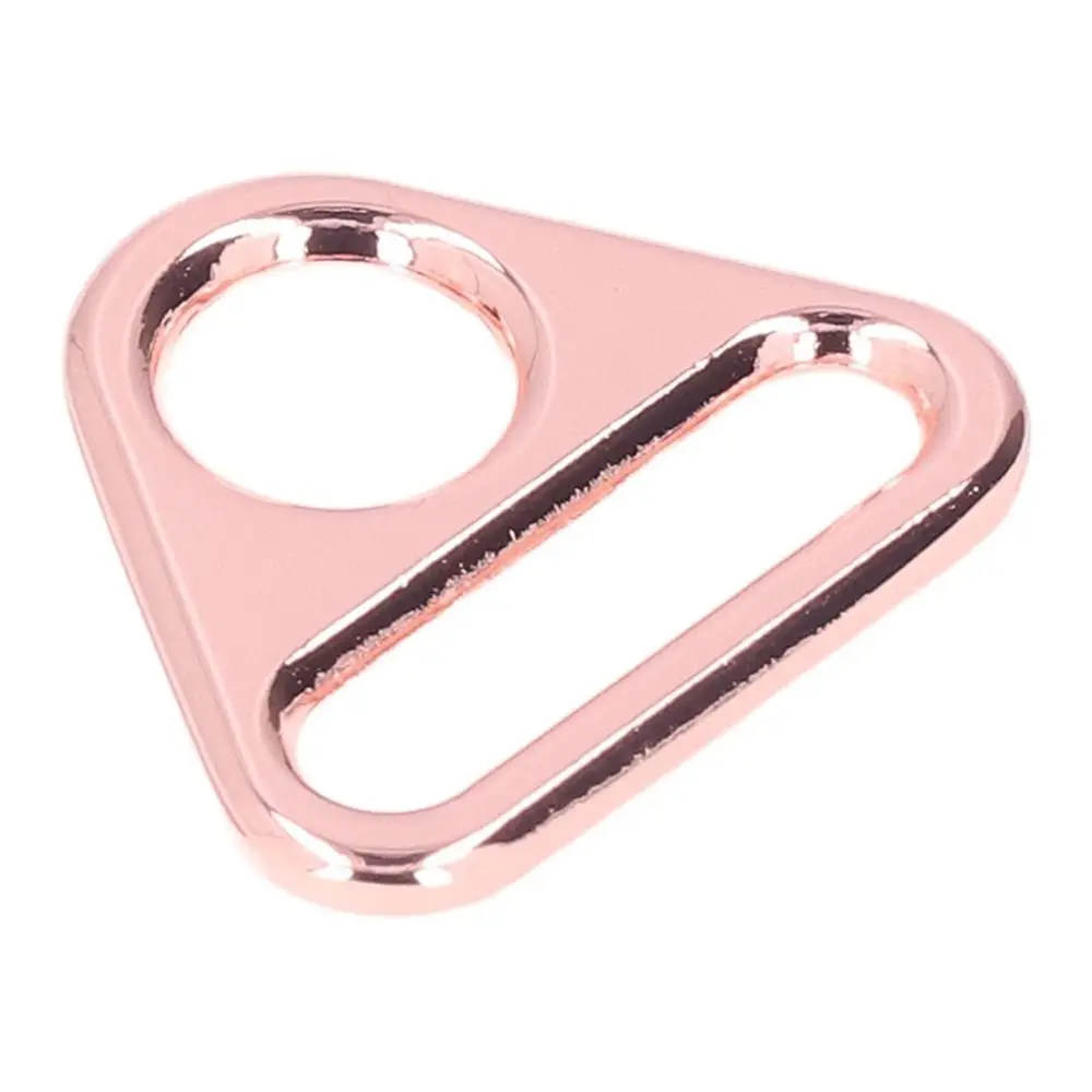 10pcs Zinc Alloy Triangle Buckles Adjuster 1 Inch Width Fine Workmanship Adjustable Metal Buckle Bag Strap Fastener