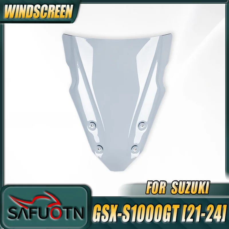 

For GSX-S1000 GT Sport Touring Windshield Windscreen For Suzuki GSX-S1000GT 2021-2024 2023 Wind Deflector Shield Screen