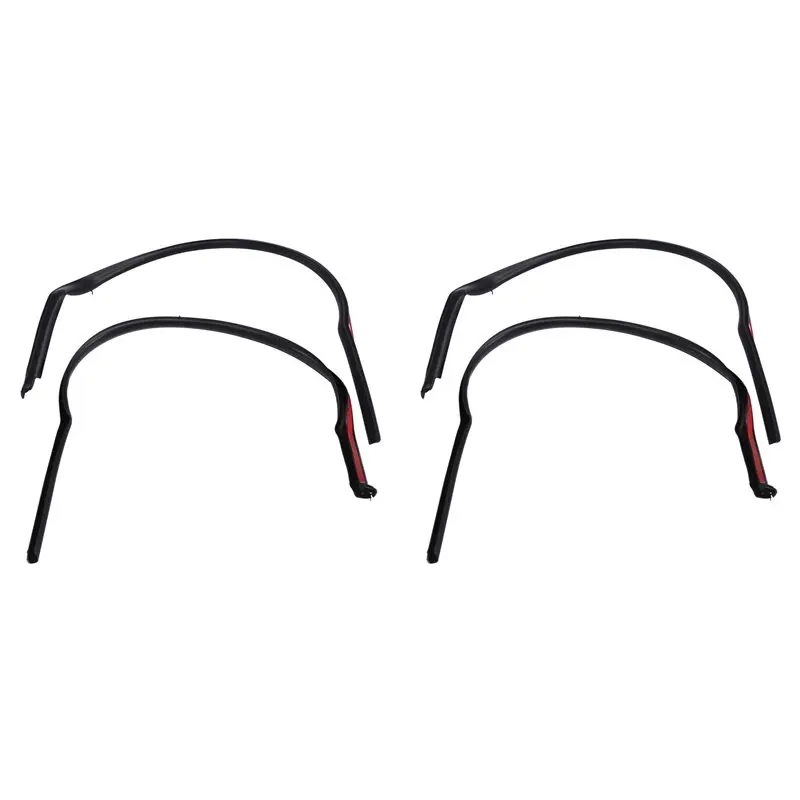 

Efficientt-4X For BMW X5 X5M F15 2014-2018 Car Rear Door-Front Seal Left & Right 51767318509 51767318510