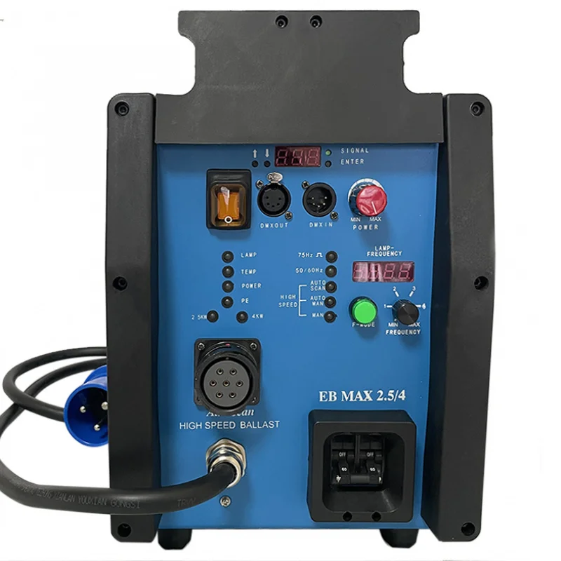 

Электронный балласт ALUMOTECH DMX 2500 Вт и 4000 Вт для видеосъемки в киностудии