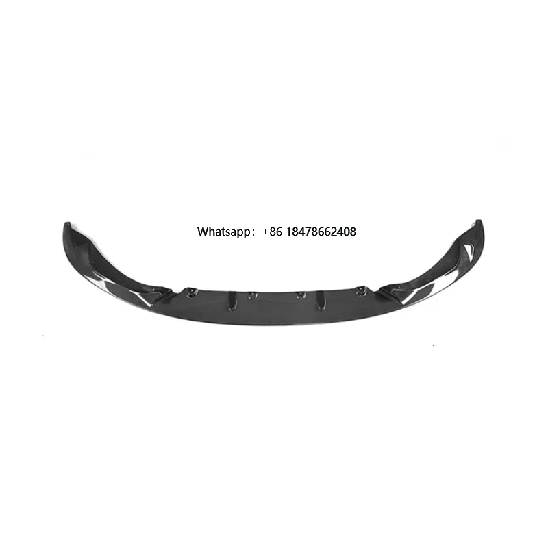 

Real Dry Carbon Fiber Body Kits Front Bumper Lip Spoiler Splitter for F80 M3 F82 F83 M4 2014-2020 3D Style Front Diffuser