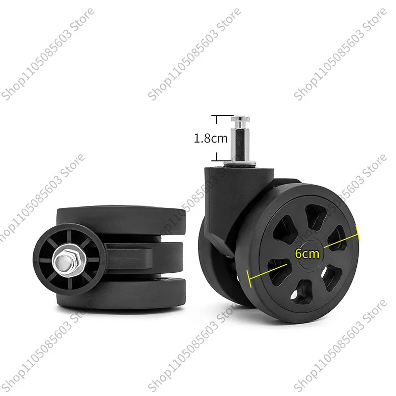 Suitable for Repairing Universal Wheels of SGG Pull Rod Box W297 Hexagonal/hexagonal Disassembly Wheel Accessories