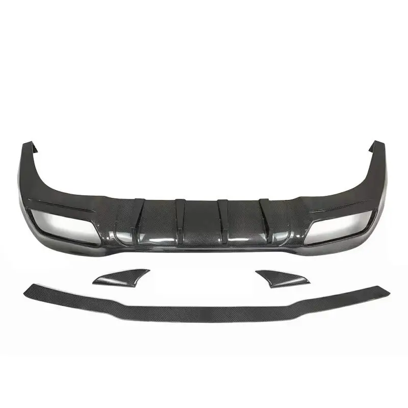 FD Style Carbon Fiber Rear Diffuser Lip for Mercedes-Benz A-Class W177 A180 A200 A250 2019-2023