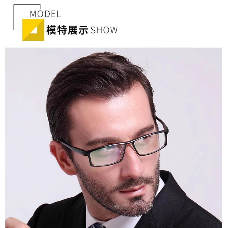 Retro Ultra-Light 13g Full-Rim Titanium Glasses Frame Men's Eyeglasses Spring Hinge Luxury Design Business Eyewear Frames 262