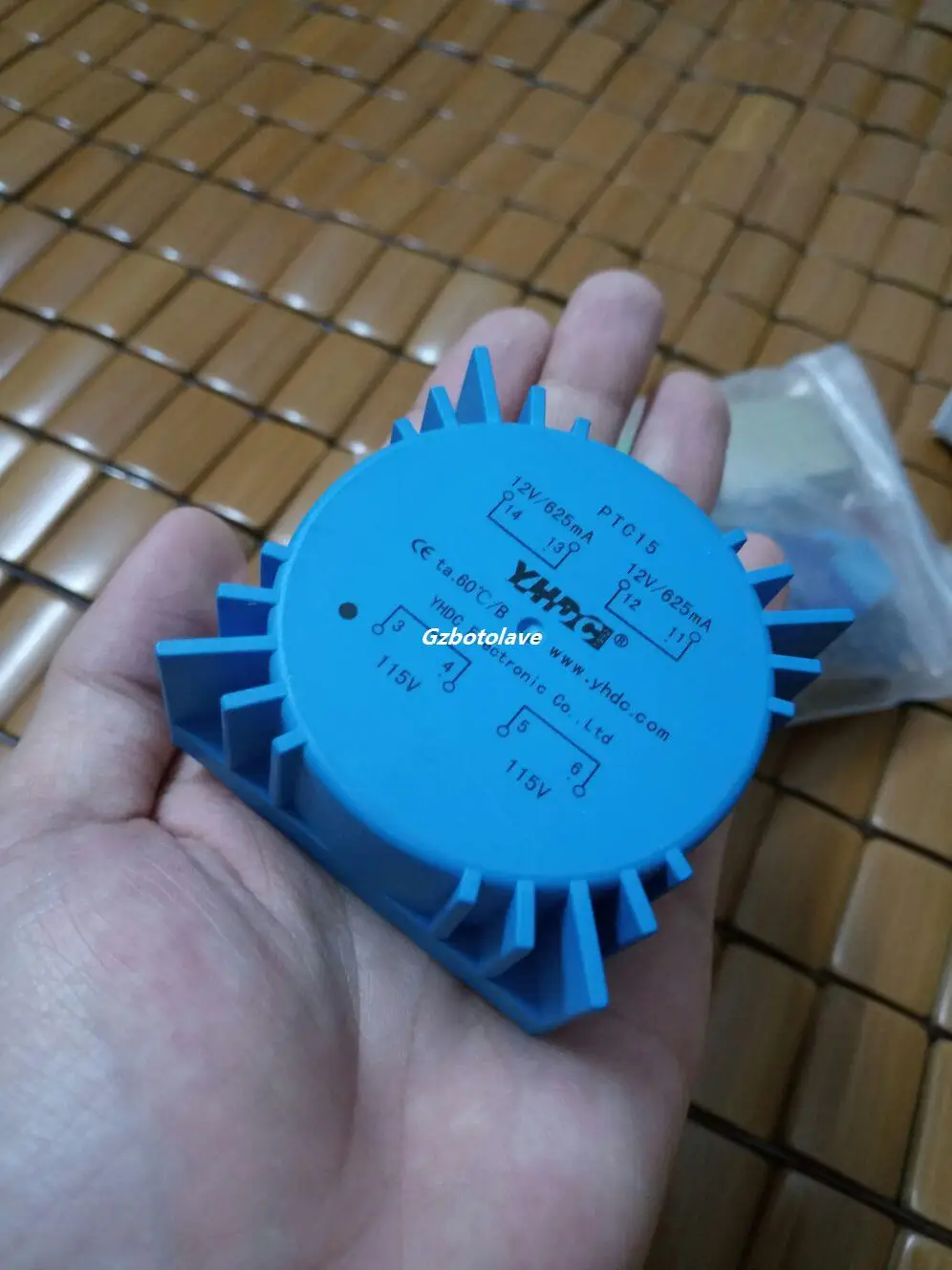 15VA high-performance low noise Double 12V 15V 18V  square seal transformer preamplifier DAC upgrade Talema transformer
