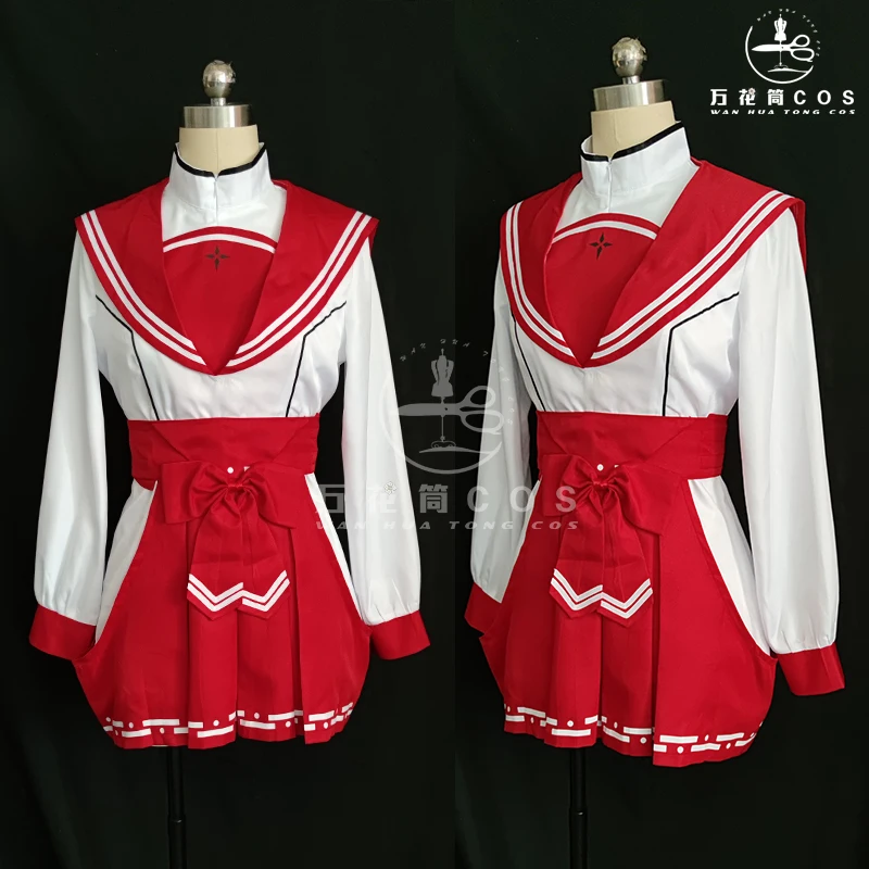 لعبة الأزرق الأرشيف ميزوها ميموري تأثيري حلي JK موحدة الساحرة فستان ملابس النساء هالوين لعيد الهالوين عيد الميلاد