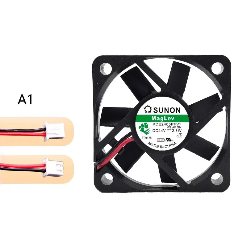 Новый вентилятор-кулер для SUNON KDE2405PFVX KDE2405PFV1 5010 5 см 24 В 2,2 Вт 2,3 Вт охлаждающий вентилятор 50*50*10 мм