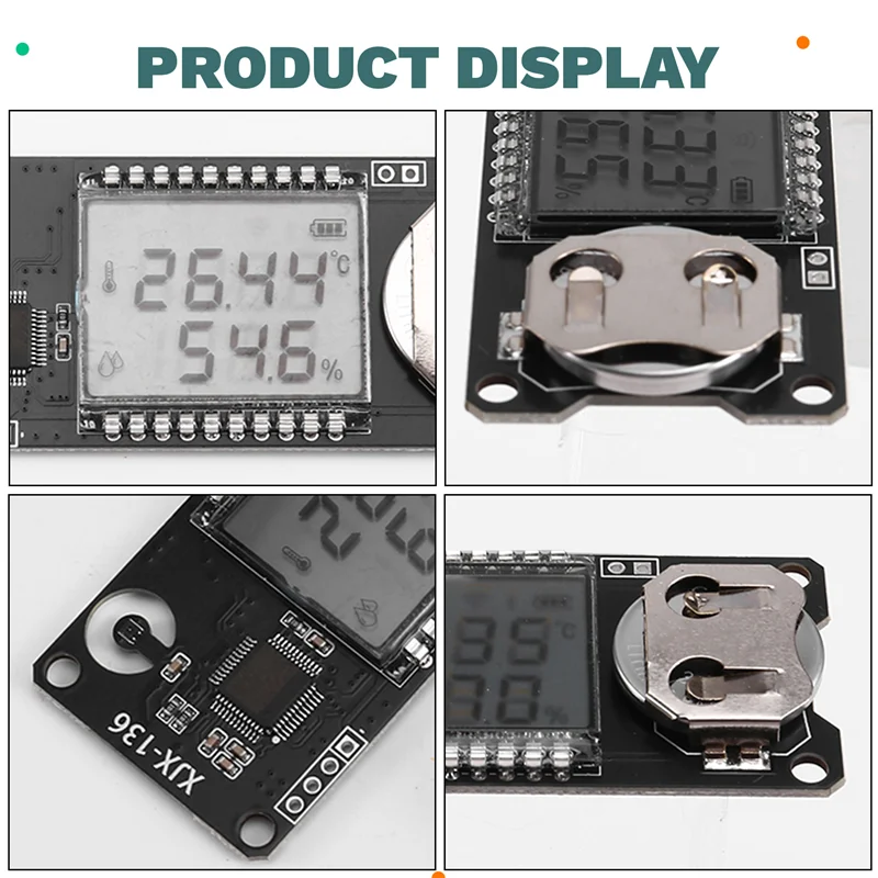 

【Кабель USB-C】Высокоточная автоматическая калибровка, инкубация, брондинг, термогигрометр, экран дисплея для животных