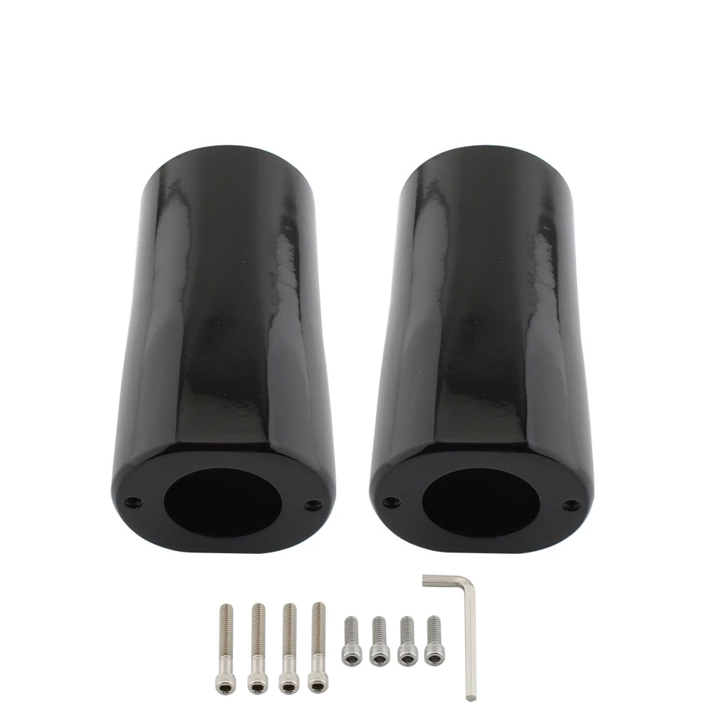 Motorcycle Front Fork Slider Protective Covers For Harley-Davidson 1200 Electra Glide FLH 15th Anniversary Fat Boy FLSTF 2005 view 5