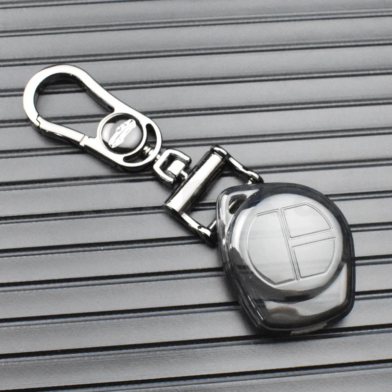 Auto Key Shell Fob Holder For Suzuki Swift Grand Liana TPU Car Key Case Cover Cap For Suzuki SX4 Window Vitara Amagatarai