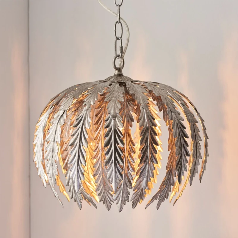 

French retro chandelier, simple atmosphere pastoral American designer Internet celebrity creative living room dining room bedroo