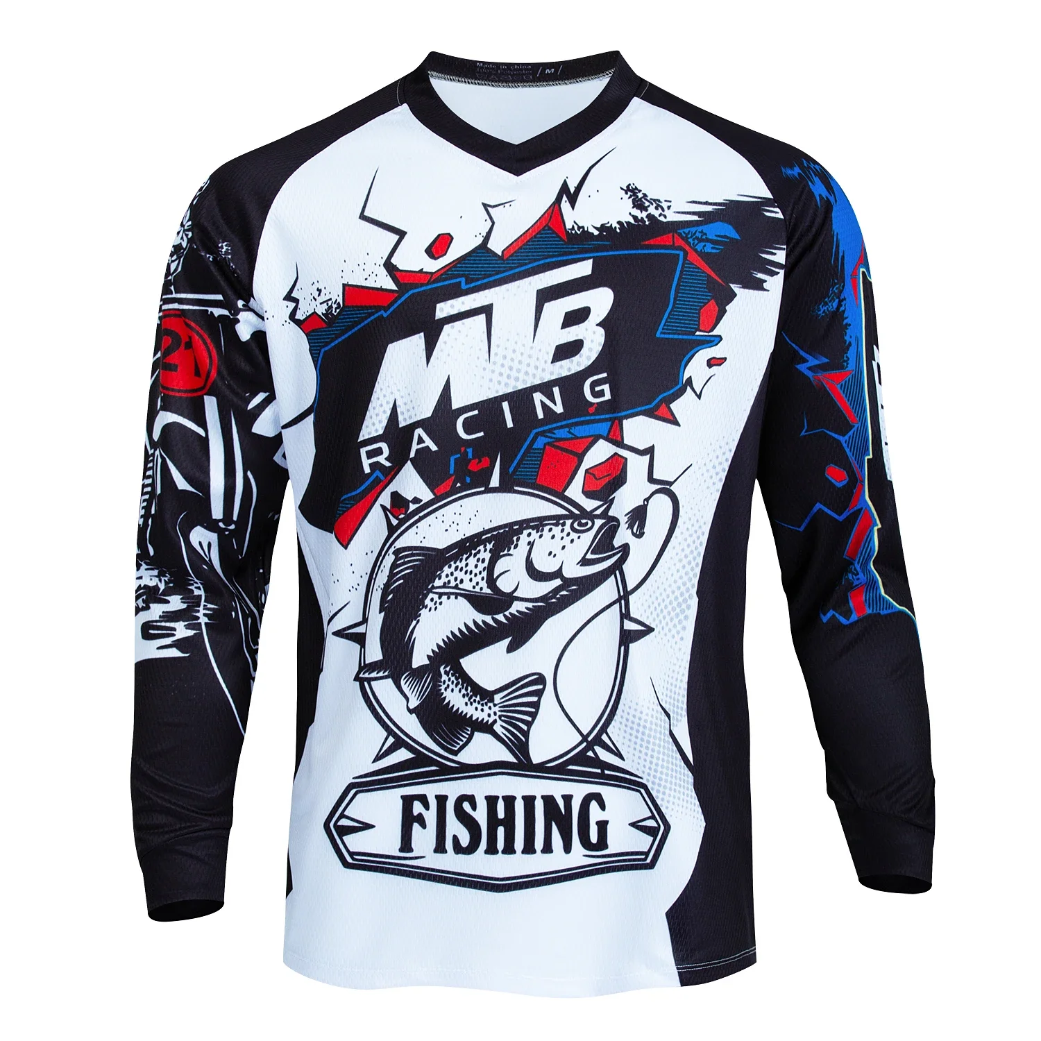 Men's Motorcycle Mountain Bike Downhill Jersey Enduro Polera Mtb Offroad MX Bicycle Motocross Shirt Country Racing Mtb Jersey