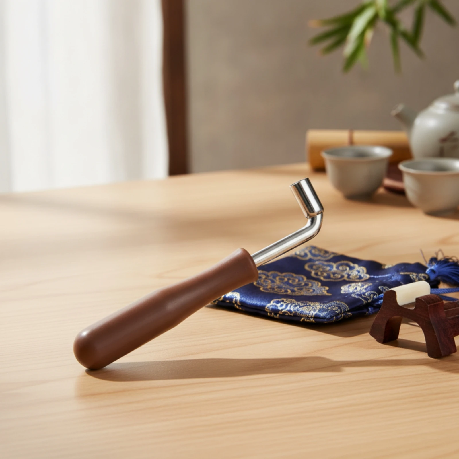 Guzheng Tuning Wrench Hand-Held Wrench with Square Tip Tuning Key Precision Tool Portable for Musicians, Practice Room, Home