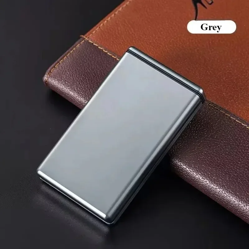 Dünnes Zigarettenetui für 20 Stück, ultraleichtes Zigaretten-Aufbewahrungsbox aus Aluminiumlegierung mit automatischem Auswurf – Detail 10