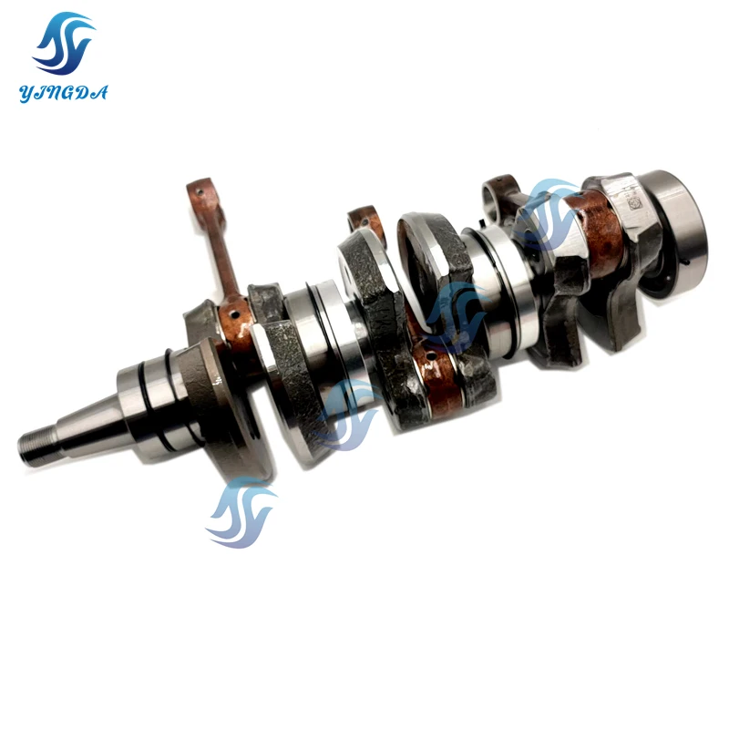 6K5-11400-00 Crankshaft Assy For Yamaha Outboard Motor 60HP 70HP 2 Stroke 6K5-11400 6K5-11400-00-00 6K511400 Boat Engine Parts