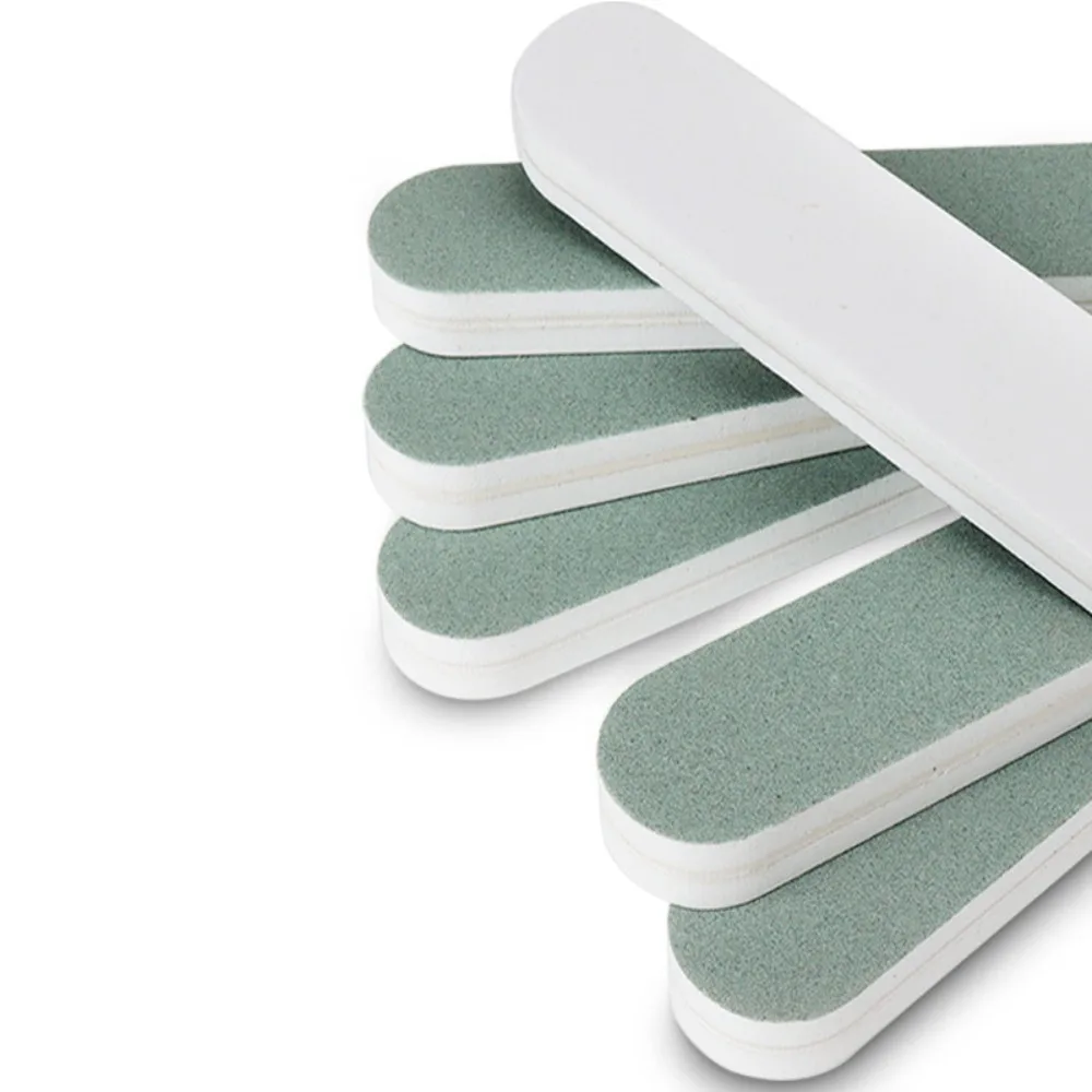 Grinding Tools Double-Sides Nail Polishing Strip Mini Sponge Manicure Strip Removing Traces Silver Ornament