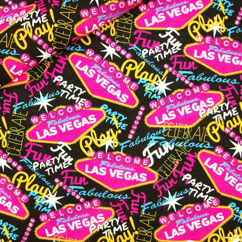 

1 Yard Cotton Woven Fabric For Cloth, Bag, Bedding, Color letters, Width=140cm