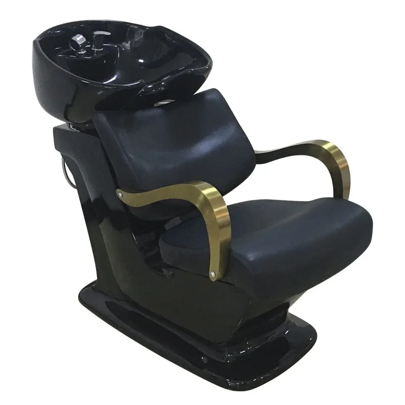 2026 Beauty Salon Equipment Washing Hair Head Chair Cosmetic Beauty Lying Salon Bed Shampoo Barber Backwash Chair Base Chairs