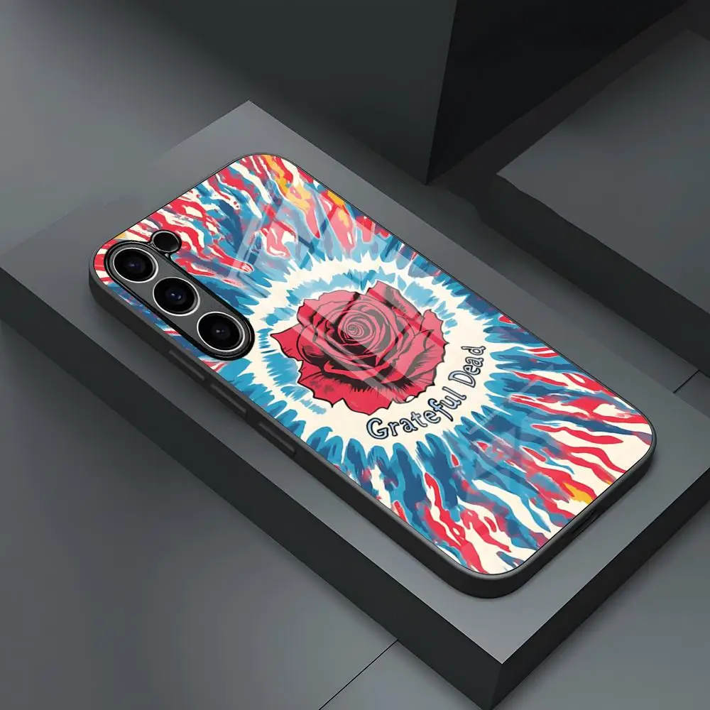 Band G-Gratefuls D-Deads Phone Case For S24 Ultra Samsung S26 S23 Fe S25 S22 S20 S21 Plus A54 A34 A53 A16 Glass Cover