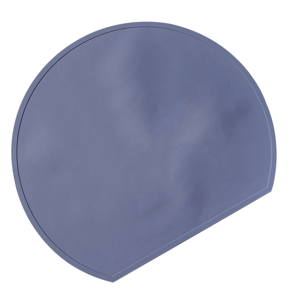 

Thick Silicone Placemat Dinner Mats Party Home Table Household Kitchen Blue Tableware