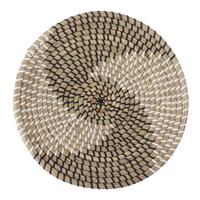 Handmade Lightweight Woven Wall Basket Seagrass Multifunctional Insulation Lanyard for bedroom Decor