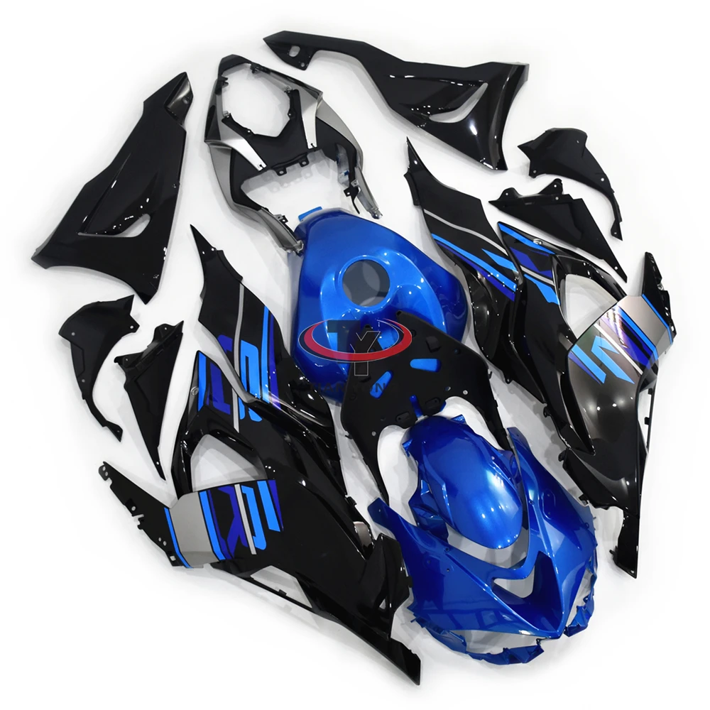 

Full Fairing Kits Bodywork Bright blue silver floral print Motorcycle For Kawasaki ZX6R 636 2024 2025 ZX 6R ZX-6R Cowling