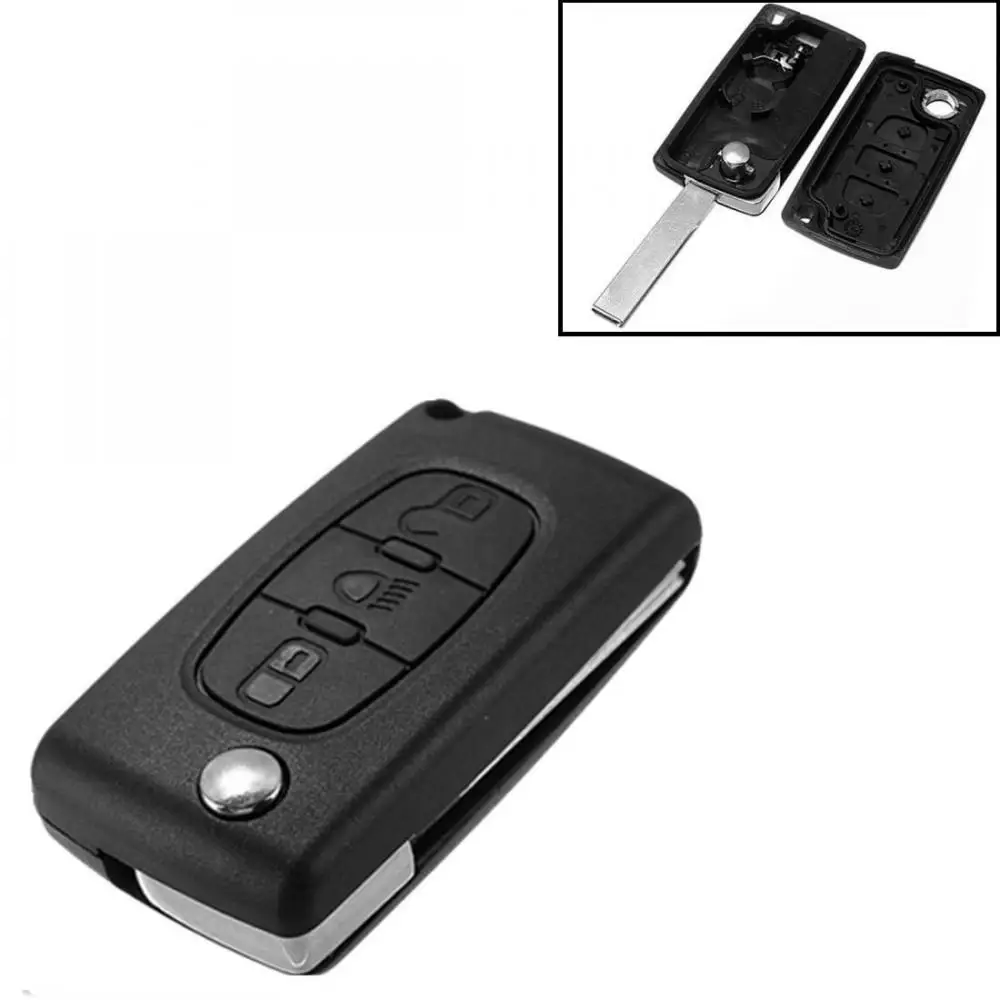 Dandkey Afstandsbediening Autosleutel Voor 307 3008 308 Voor CITROEN C1 C2 C3 C4 C5 Berlingo Picasso 433 MHz PCF7961 ID46 CE0536 0523 Key2027