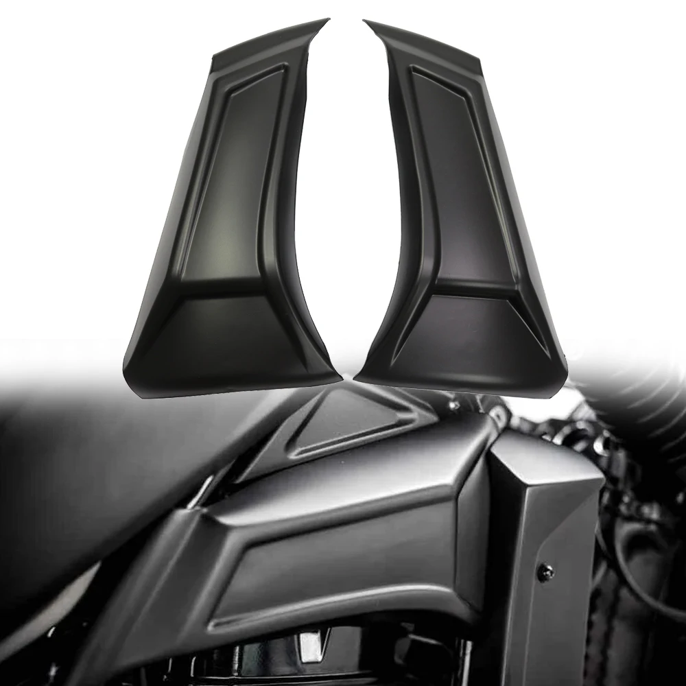 

Чехол обтекателя боковой рамы двигателя, черный для Honda Rebel CMX 250 300 500 2017-2022 CMX250 CMX300 CMX500, аксессуары для мотоциклов