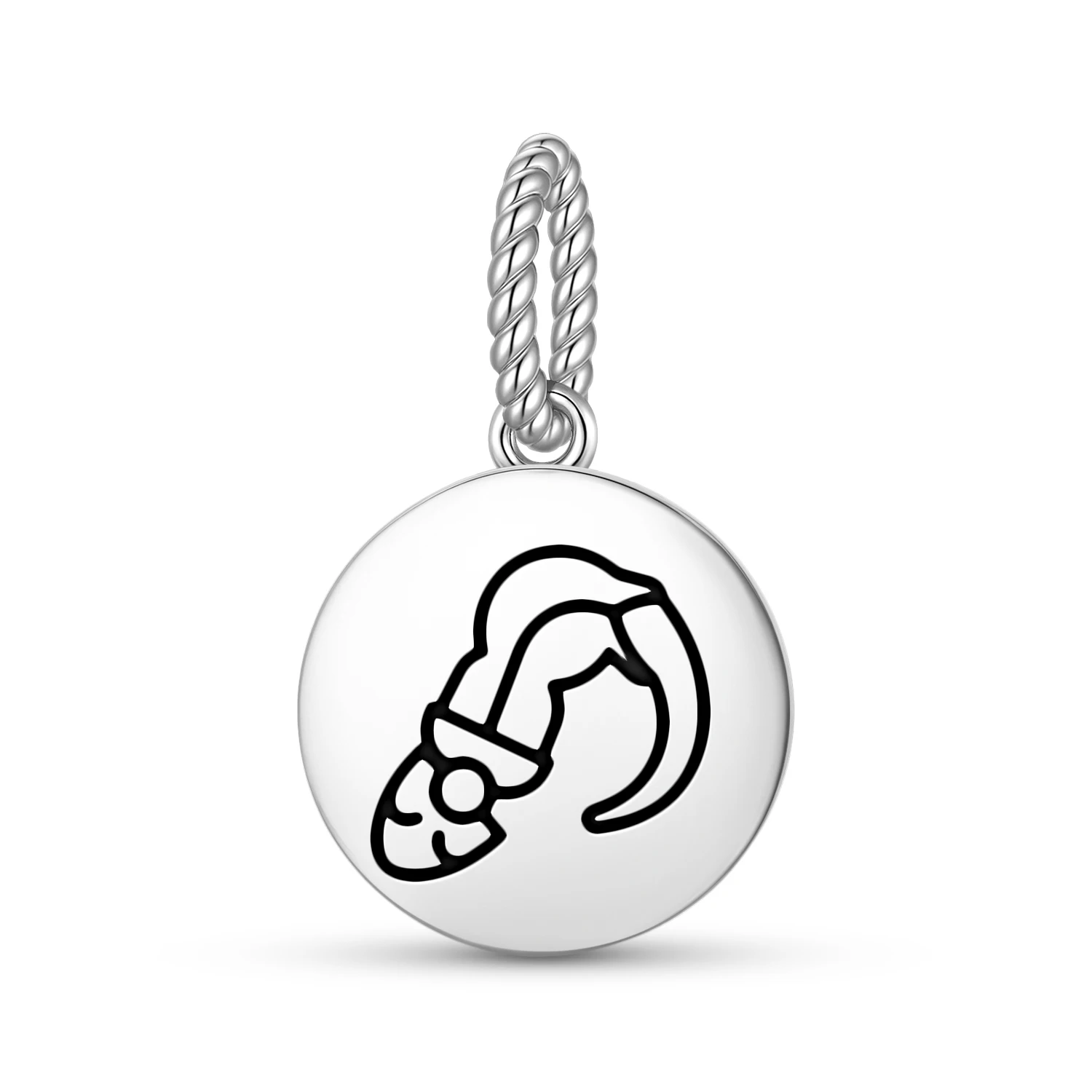 

Подвеска-шарм из стерлингового серебра 925 пробы с символом моко и майомами острова Рапа-Нуи, для женских браслетов и ожерелий, модное украшение