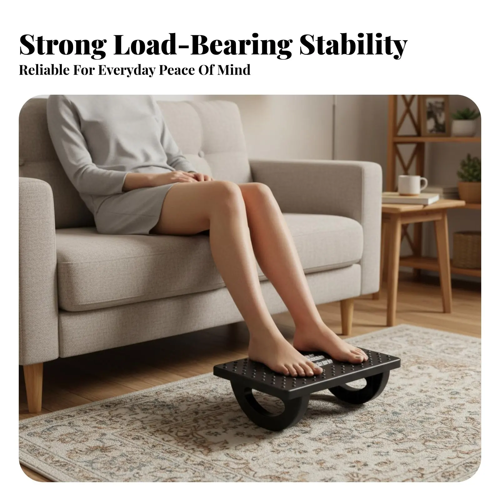 

Регулируемая подставка для ног к столу, эргономичный дизайн, регулируемая наклонная подставка для ног, долговечная, 6 уровней регулировки, для студентов