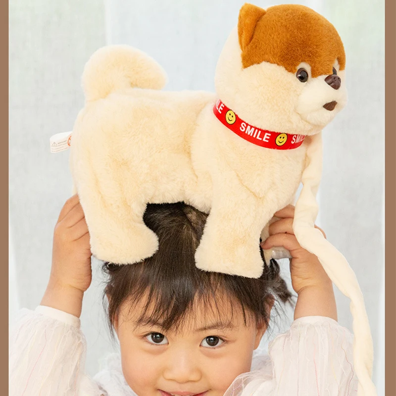 Children's Electric Plush Toy Dog Interactive Dog Electronic Toys Plush Puppy Walk Bark Teddy Toys For Children Birthday Gifts