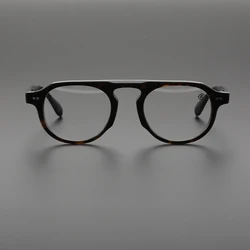 Japan brand glasses frame men top quality handmade acetate optical eyeglasses Myopia reading women prescription TVR529 eyewear