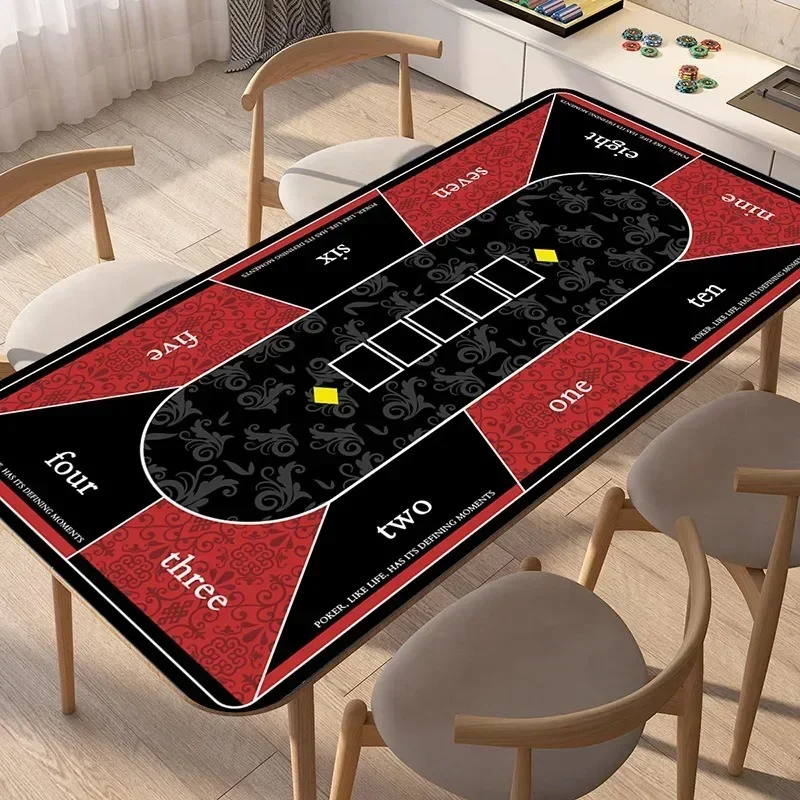 60x120cm Casino Table Mat Texas Poker Super Large Anti Slip Table Mat Baccarat Diatom Mud Table Mat Home Entertainment