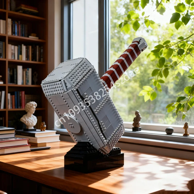 

1597 шт. MOC Bricker Builds Mj Lnir Thor S Супергерои Игрушечная модель Строительные блоки Рождественские подарки Сборка DIY Творческая идея Дети