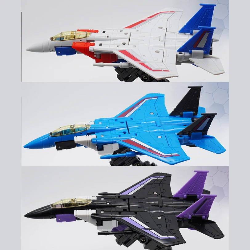 In Voorraad Mechfans Speelgoed Transformatie Mft MF-31 Mf31 Mf32 Mf33 Starscream Thundercracker Skywarp Mini Action Figure Robot Speelgoed