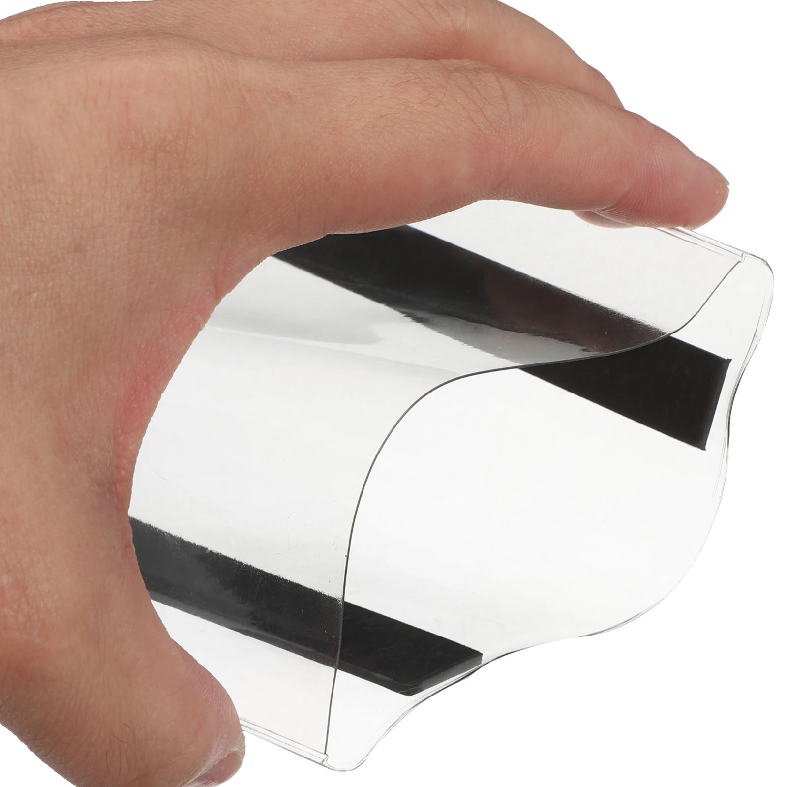 10pcs Tag Label Bag Transparent Magnetic Holders for File Cabinets Clear Pouch Sleeve Cover Store Sign Price Labels Document