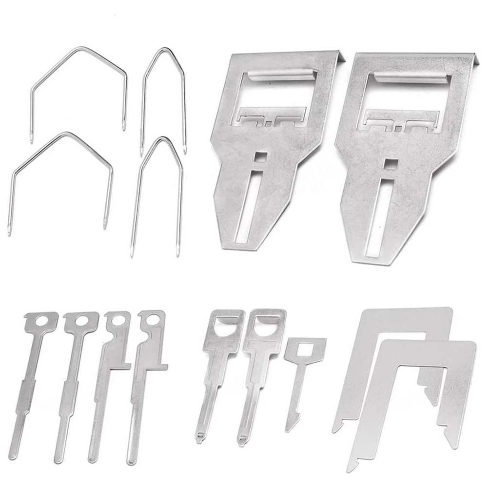 

Car CD Player Disassembly Tools Metal Car Audio Release Keys Extractor CD Player Remover Installer Car Audio Repair Tools