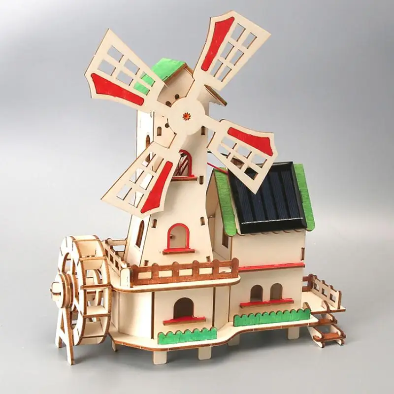 ☀1 Set 3D Wooden Jigsaw Puzzles Educational Science Experiments - Image 4