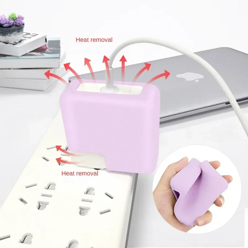 Adapted to29/30/35W Suitable for MacBook Pro/Air Charger Protective Case For Apple Laptop Power Adapter Silicone Protective Case