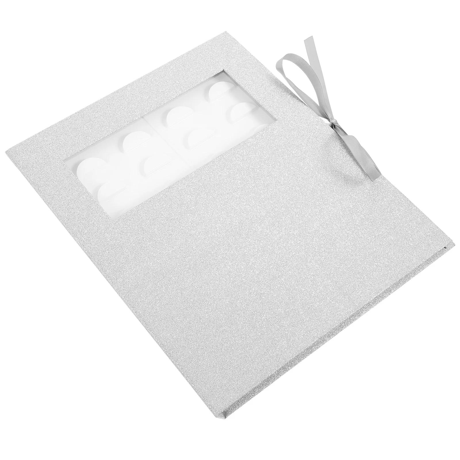 1pc Empty Lash Storage Box Eyelash Organizer Case For False Eyelashes Holder Lightweight Dustproof Protective Fake Lash Box