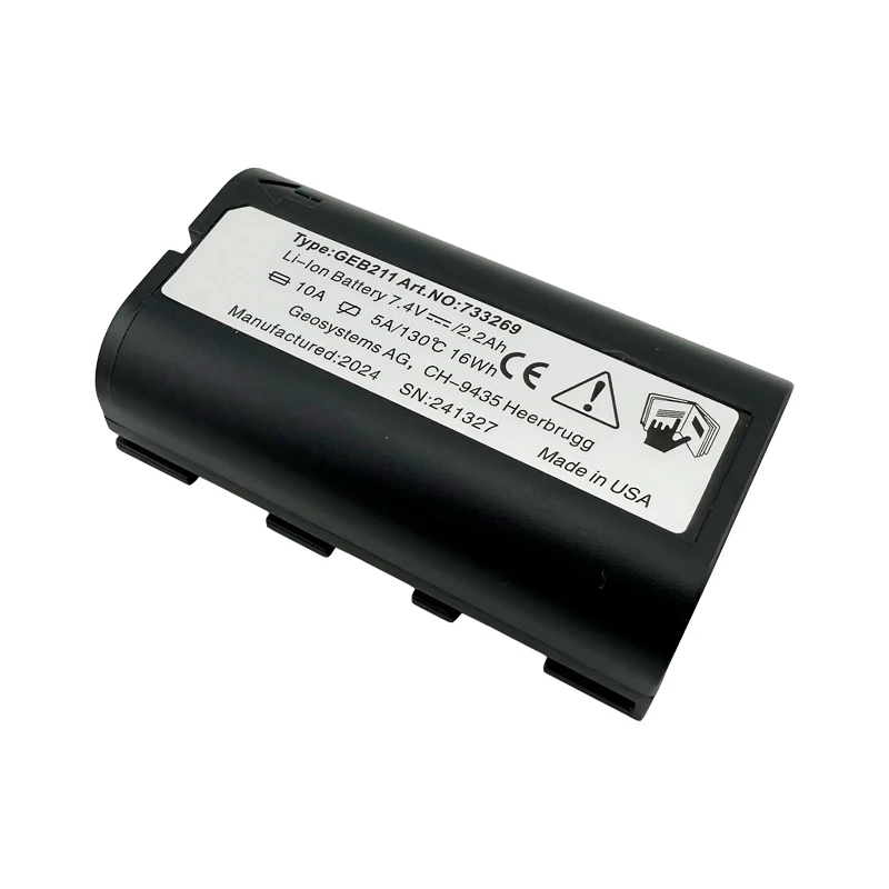 

Аккумулятор GEB211 для Leica ATX1200 ATX1230 RX1200 GPS1200 GRX1200 GPS900 GS10/15/16/20 GNSS Survey тахеометр
