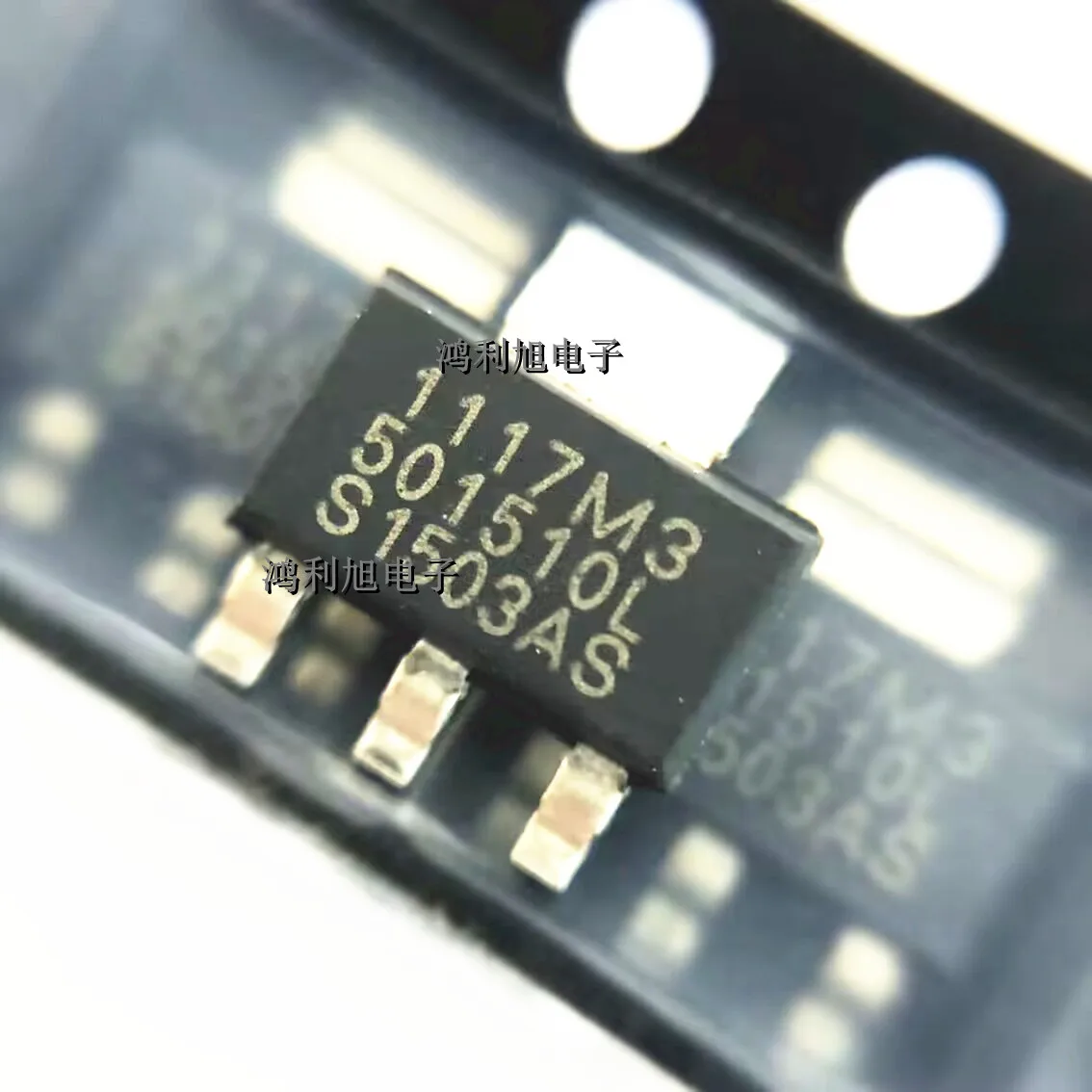 20pcs/Lot SPX1117M3-L-5-0/TR SOT-223-3 MARKING;1117M3 50 LDO Voltage Regulators 800mALOW DROPOUT PMIC - Power Management ICs